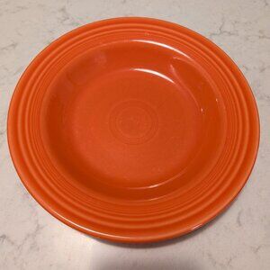 Fiestaware large rim soup bowl in Poppy
